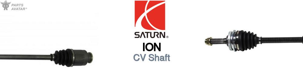 Discover Saturn Ion CV Shaft For Your Vehicle