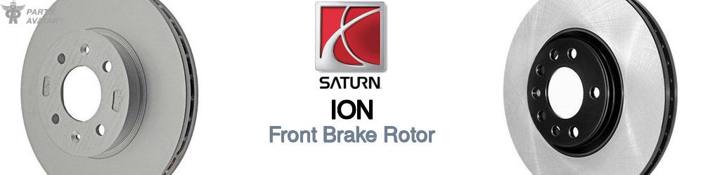 Discover Saturn Ion Front Brake Rotors For Your Vehicle