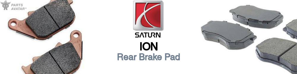 Discover Saturn Ion Rear Brake Pads For Your Vehicle