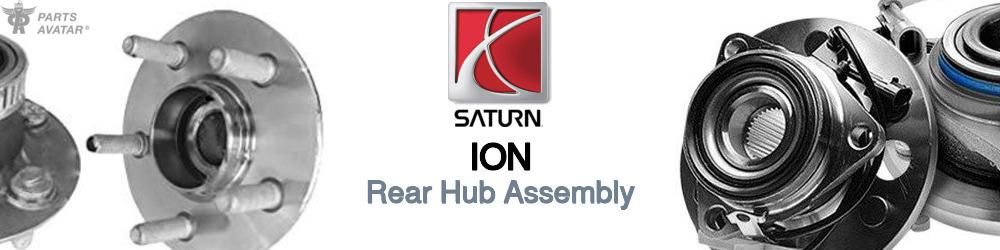 Saturn Ion Rear Hub Assembly