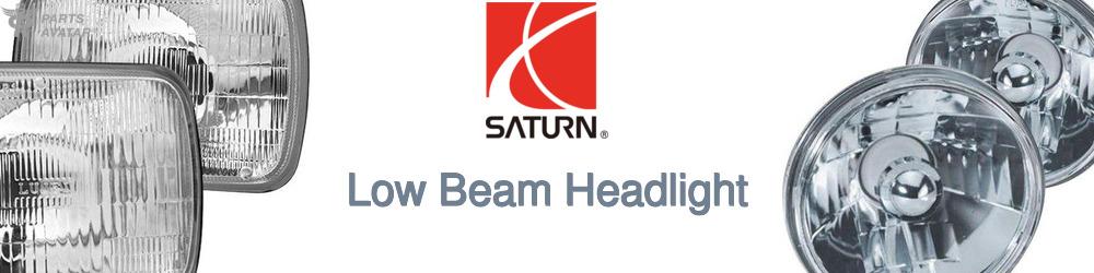 Discover Saturn Low Beam Bulbs For Your Vehicle