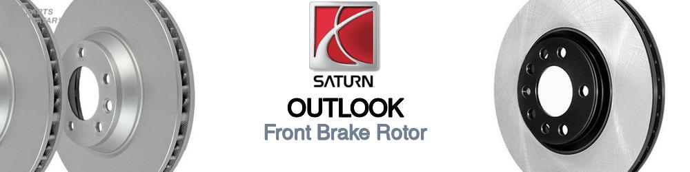 Discover Saturn Outlook Front Brake Rotors For Your Vehicle