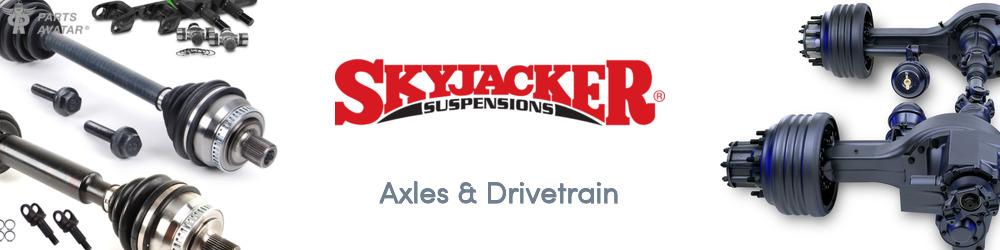 Discover Skyjacker Axles & Drivetrain For Your Vehicle