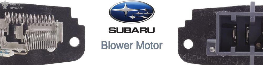 Discover Subaru Blower Motors For Your Vehicle