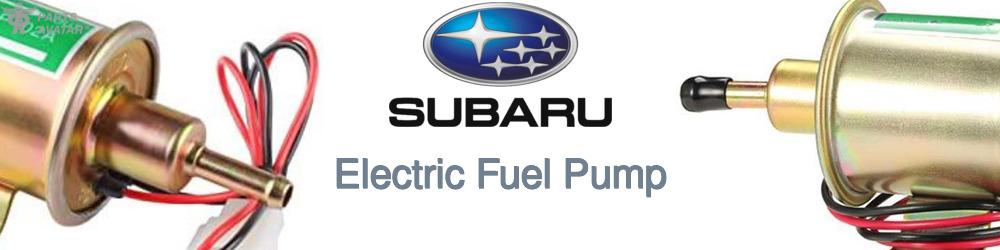 Discover Subaru Electric Fuel Pump For Your Vehicle