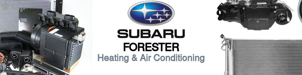 Discover Subaru Forester Heating and Air Conditioning For Your Vehicle