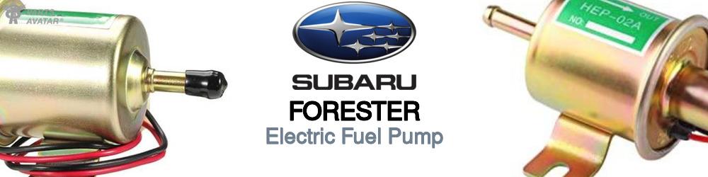 Discover Subaru Forester Electric Fuel Pump For Your Vehicle