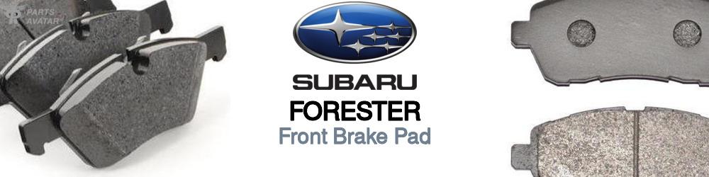 Discover Subaru Forester Front Brake Pads For Your Vehicle