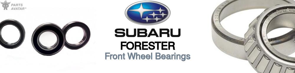 Discover Subaru Forester Front Wheel Bearings For Your Vehicle