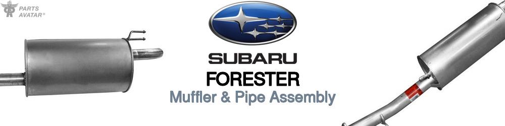 Discover Subaru Forester Muffler and Pipe Assemblies For Your Vehicle
