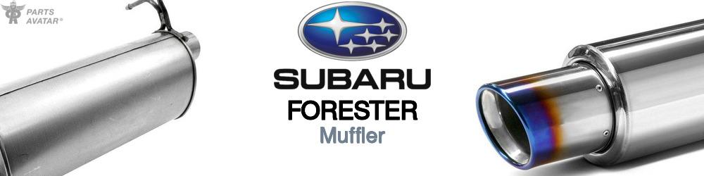 Cat Back Dual Exhaust System Mufflers For Subaru Forester 2.5L 2009-2013 – Natural