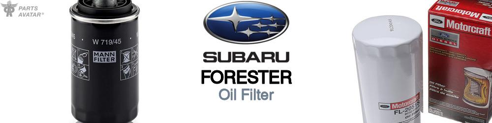 Discover Subaru Forester Engine Oil Filters For Your Vehicle