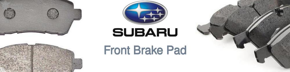 Discover Subaru Front Brake Pads For Your Vehicle