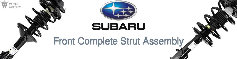 Discover Subaru Front Strut Assemblies For Your Vehicle