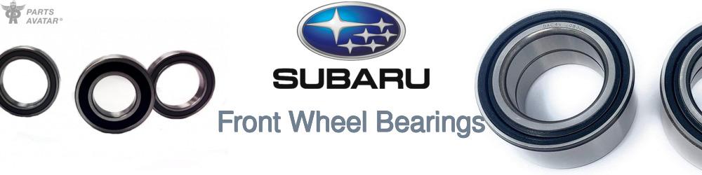 Discover Subaru Front Wheel Bearings For Your Vehicle