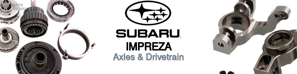 Discover Subaru Impreza Drivetrain For Your Vehicle