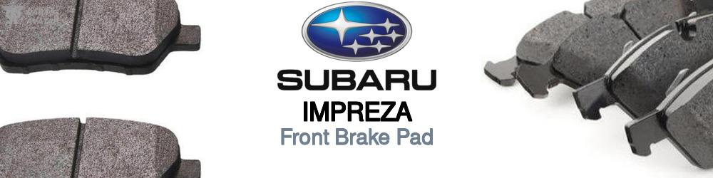 Subaru Impreza Front Brake Pad