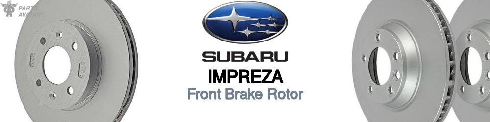 Discover Subaru Impreza Front Brake Rotors For Your Vehicle