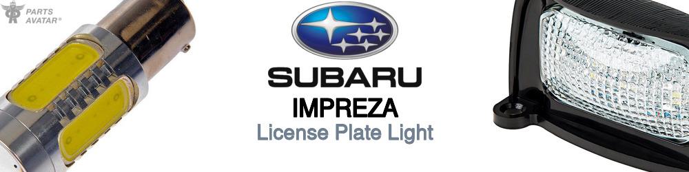 Discover Subaru Impreza License Plate Light For Your Vehicle