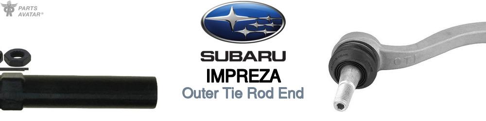 Discover Subaru Impreza Outer Tie Rods For Your Vehicle