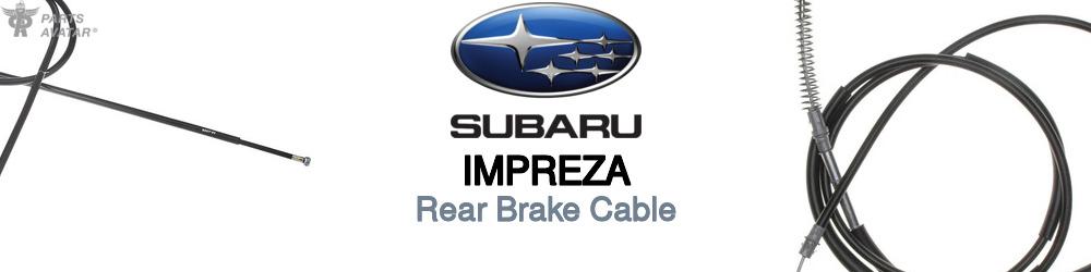 Discover Subaru Impreza Rear Brake Cable For Your Vehicle