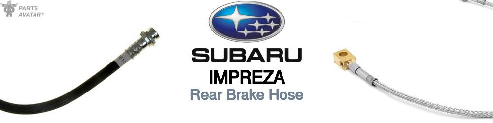 Discover Subaru Impreza Rear Brake Hoses For Your Vehicle