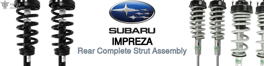 Discover Subaru Impreza Rear Strut Assemblies For Your Vehicle