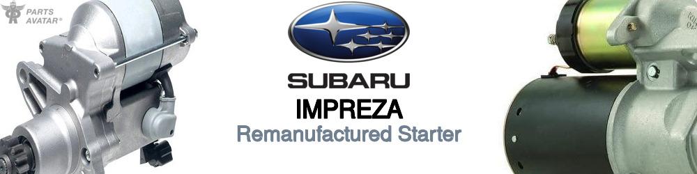 Discover Subaru Impreza Starter Motors For Your Vehicle