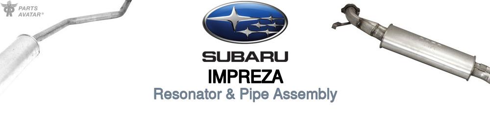 Discover Subaru Impreza Resonator and Pipe Assemblies For Your Vehicle
