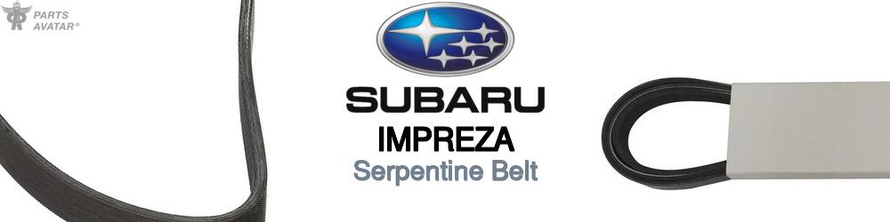 Discover Subaru Impreza Serpentine Belts For Your Vehicle