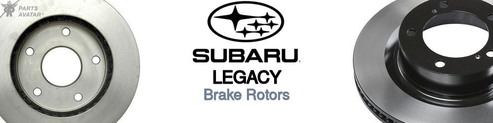 Discover Subaru Legacy Brake Rotors For Your Vehicle