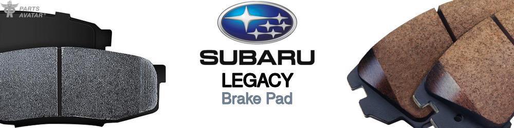 Discover Subaru Legacy Brake Pads For Your Vehicle