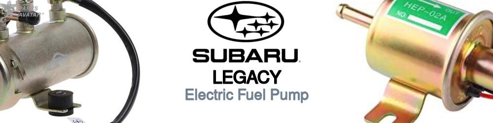 Discover Subaru Legacy Electric Fuel Pump For Your Vehicle