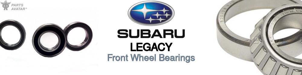 Discover Subaru Legacy Front Wheel Bearings For Your Vehicle
