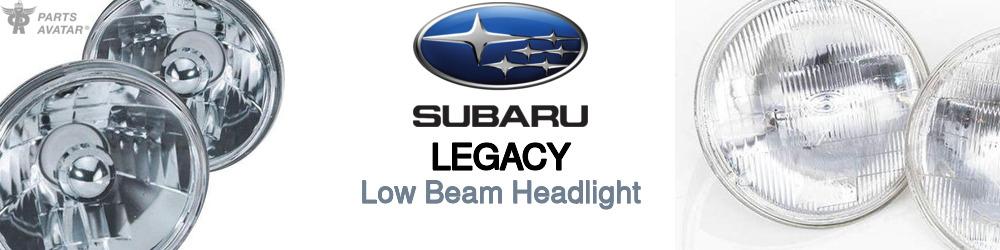 Discover Subaru Legacy Low Beam Bulbs For Your Vehicle