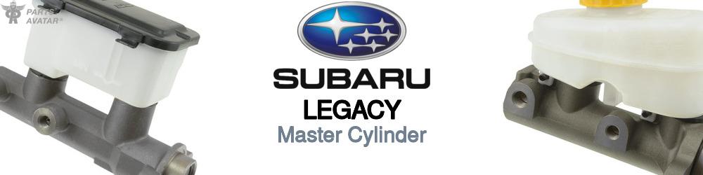 Discover Subaru Legacy Master Cylinders For Your Vehicle