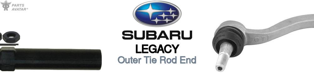 Discover Subaru Legacy Outer Tie Rods For Your Vehicle