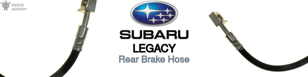 Discover Subaru Legacy Rear Brake Hoses For Your Vehicle