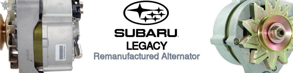 Discover Subaru Legacy Remanufactured Alternator For Your Vehicle
