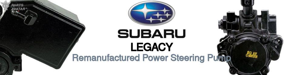Discover Subaru Legacy Power Steering Pumps For Your Vehicle