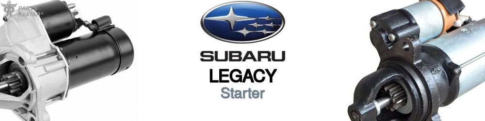 Discover Subaru Legacy Starters For Your Vehicle