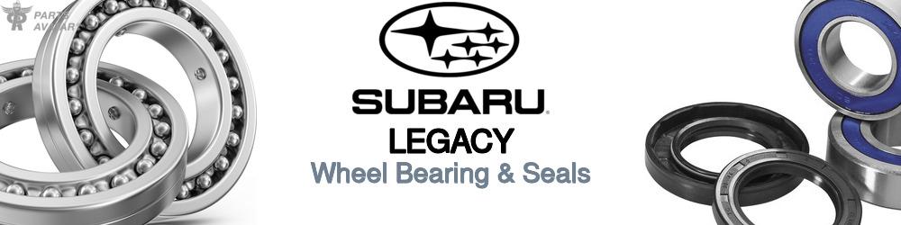 Discover Subaru Legacy Wheel Bearings For Your Vehicle