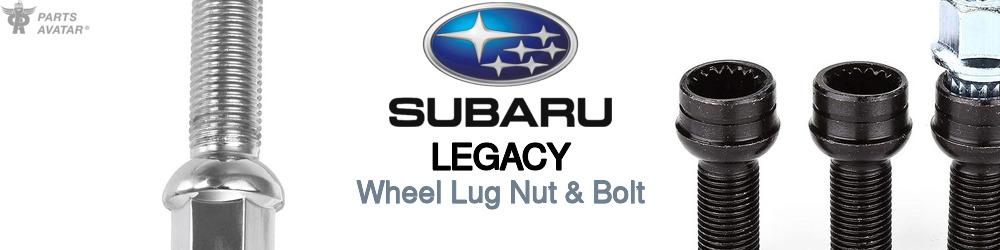 Discover Subaru Legacy Wheel Lug Nut & Bolt For Your Vehicle