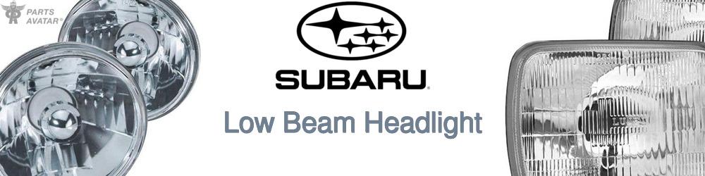 Discover Subaru Low Beam Bulbs For Your Vehicle
