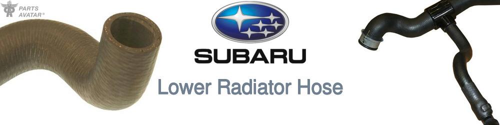 Discover Subaru Lower Radiator Hoses For Your Vehicle
