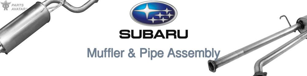 Discover Subaru Muffler and Pipe Assemblies For Your Vehicle