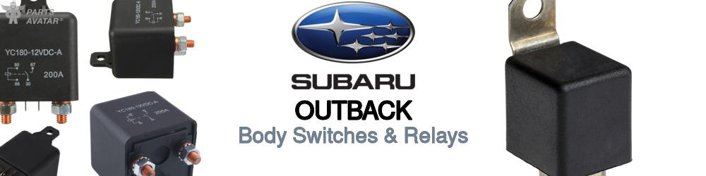 Discover Subaru Outback Body Control Sensors For Your Vehicle