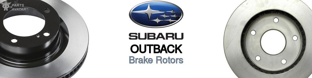 Discover Subaru Outback Brake Rotors For Your Vehicle