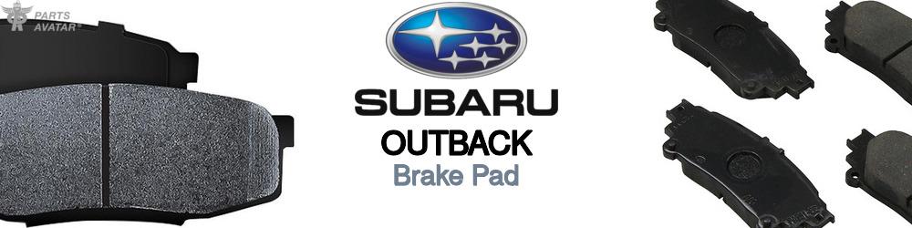 Discover Subaru Outback Brake Pads For Your Vehicle