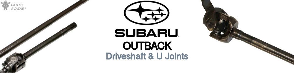 Discover Subaru Outback U-Joints For Your Vehicle